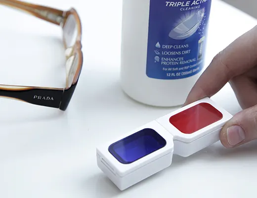 3D Glasses Contact Lens Case
