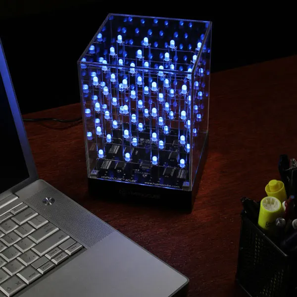 64 Multi-Color Animated LED Light Cube