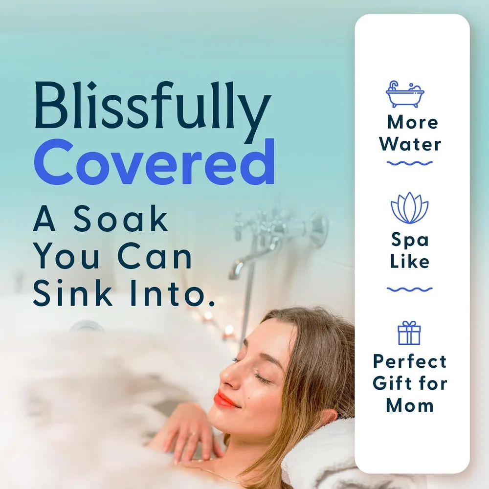 SlipX Solutions Bottomless Bath Overflow Cover, photo 5