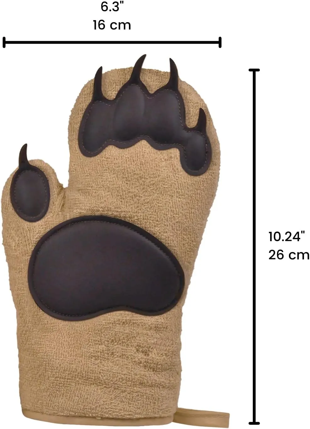 Fred Bear Hands Bear Paw Oven Mitts, photo 4
