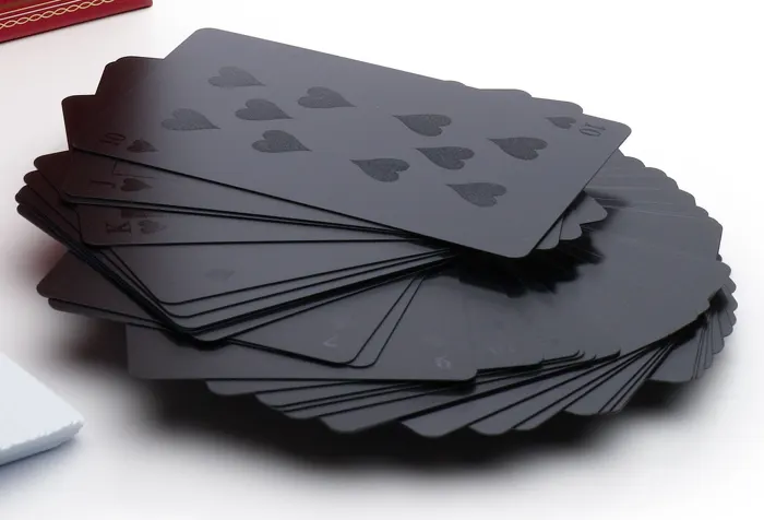 Black on Black Deck of Cards