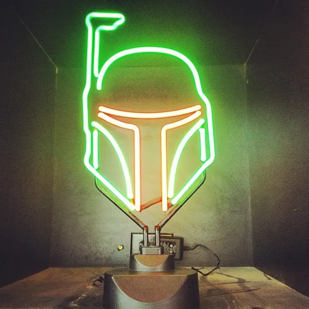 Boba Fett Neon Light