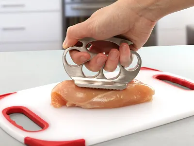 Brass Knuckle Meat Tenderizer