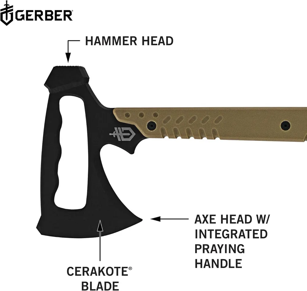 Gerber Downrange Tactical Tomahawk, photo 4