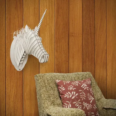 Cardboard Animal Trophies