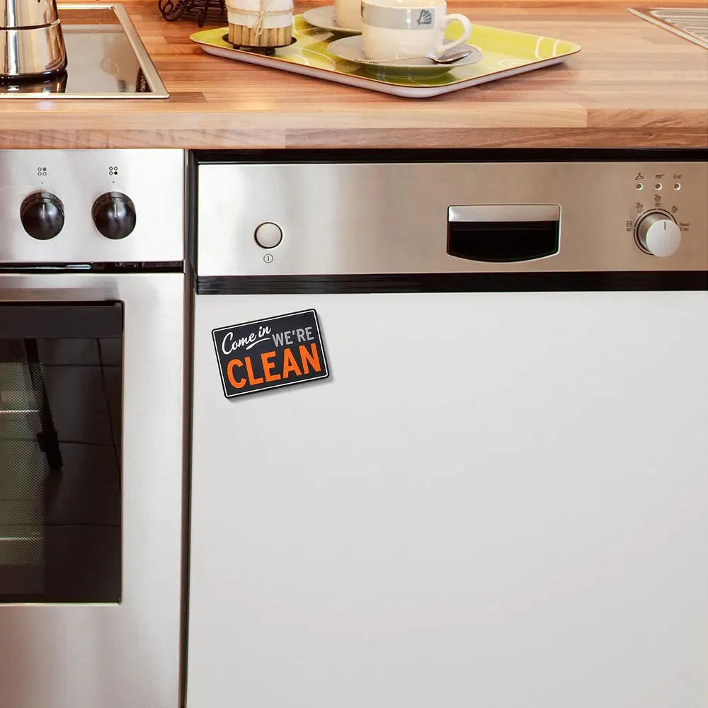 Fred FLIPSIDE Clean/Dirty Dishwasher Sign, photo 4