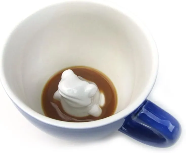 Creature Cups Hidden Frog Mug