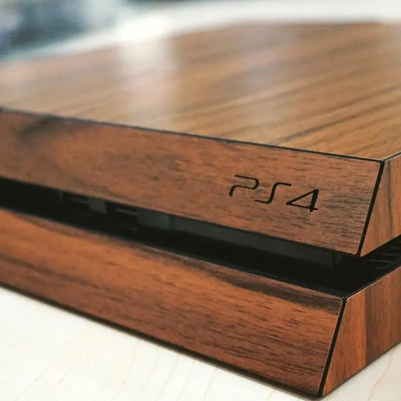 Dark Wood PS4 Skin