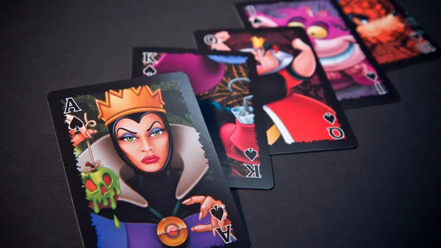 Disney Villains Playing Cards