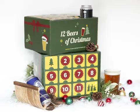 DIY 12 Beers of Christmas Holiday Advent Calendar