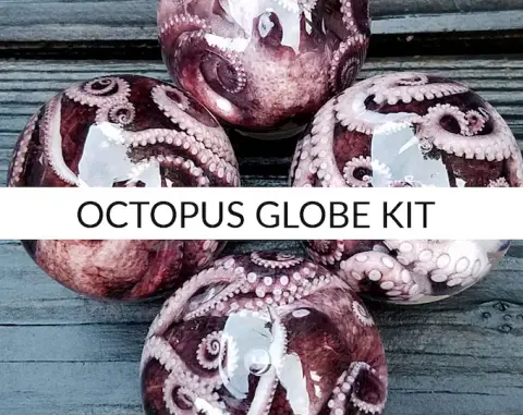 DIY Octopus Specimen Globe Kit