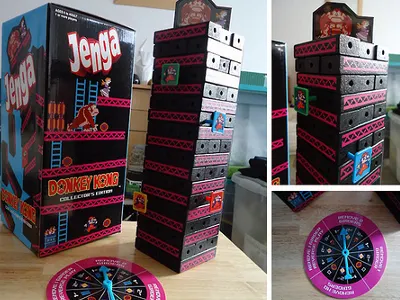 Donkey Kong Jenga!