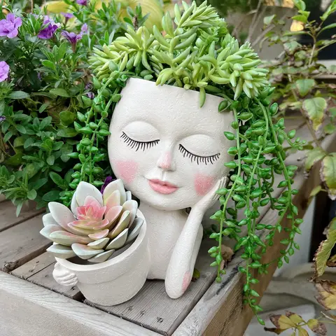 Double Head Face Planter