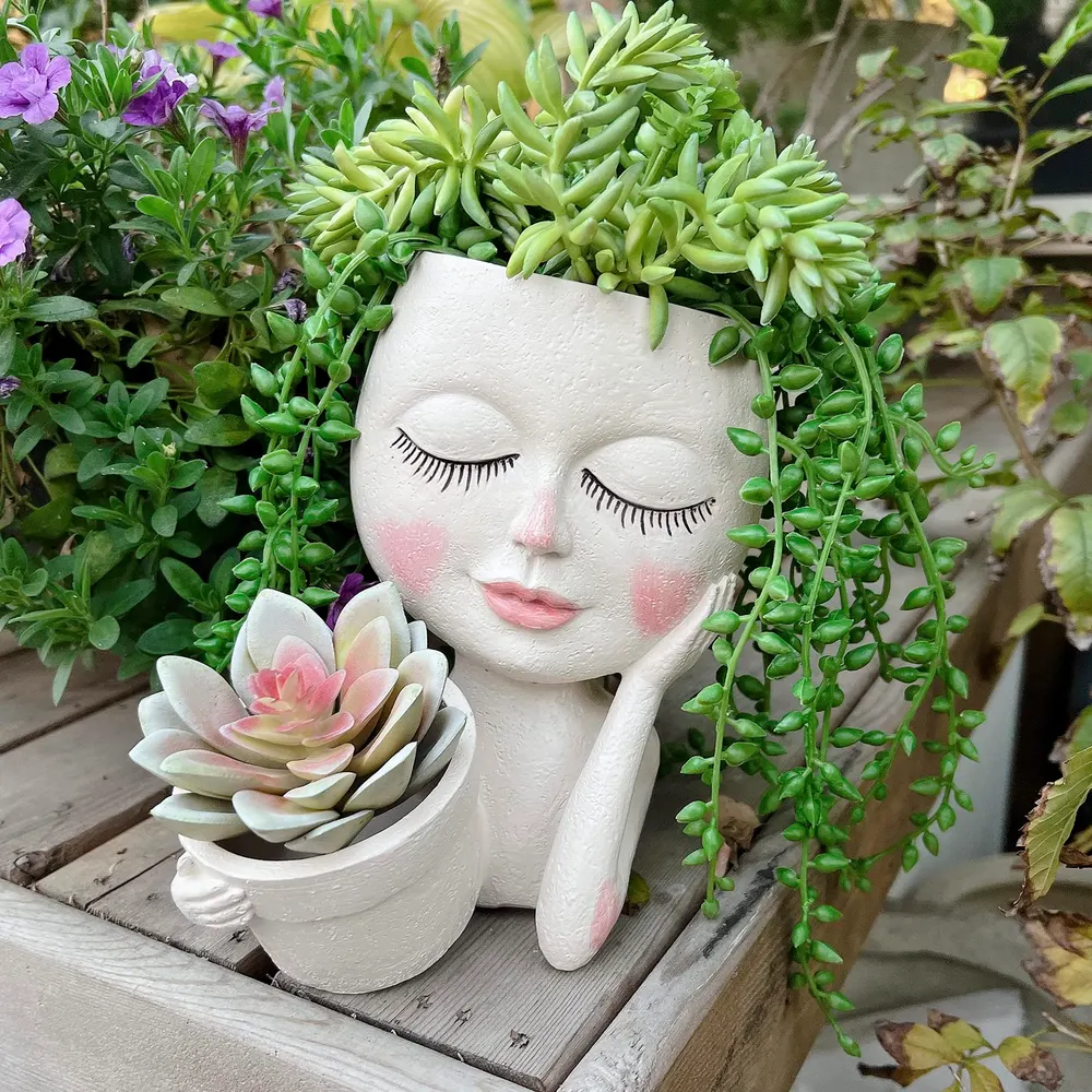 Double Head Face Planter