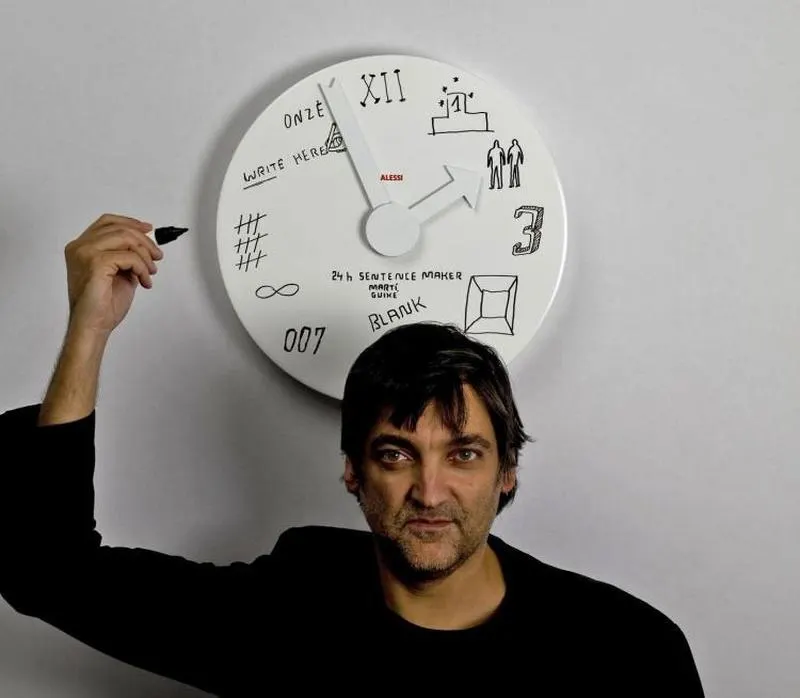 Dry Erase Wall Clock