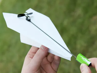Electric Motor For Paper Airplanes