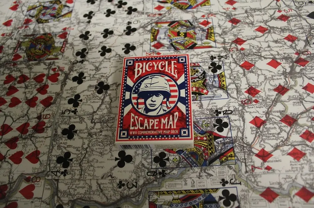 Escape Map Playing Cards