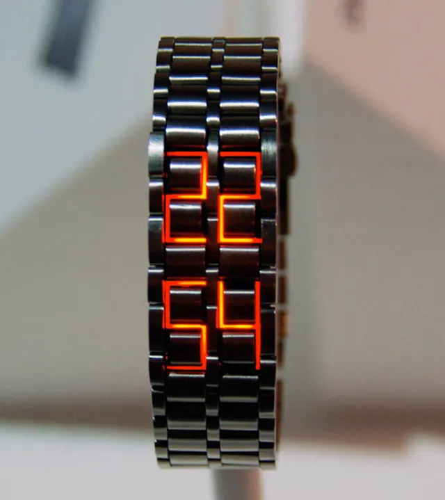 Faceless LED Watch