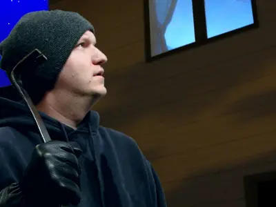 Fake TV Burglar Deterrent