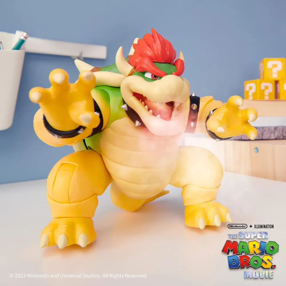 Fire-Breathing Bowser Action Figure, photo 4