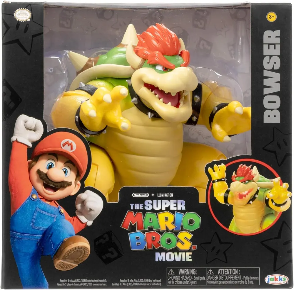 Fire-Breathing Bowser Action Figure, photo 6