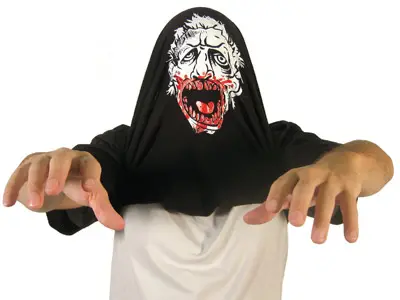 Flip up zombie shirt