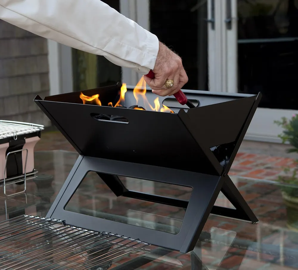 Fire Sense Notebook Foldable BBQ Grill, photo 3