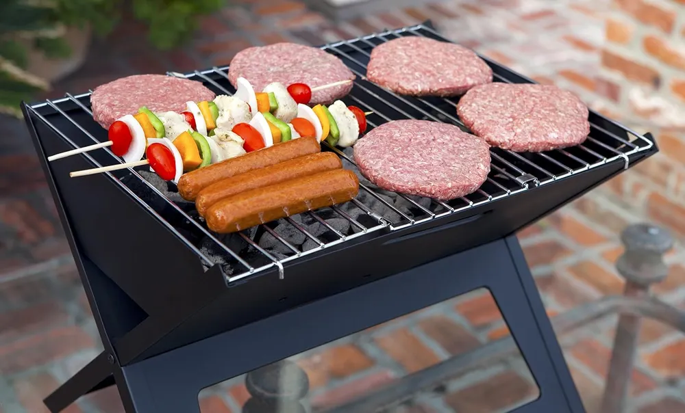 Fire Sense Notebook Foldable BBQ Grill, photo 5