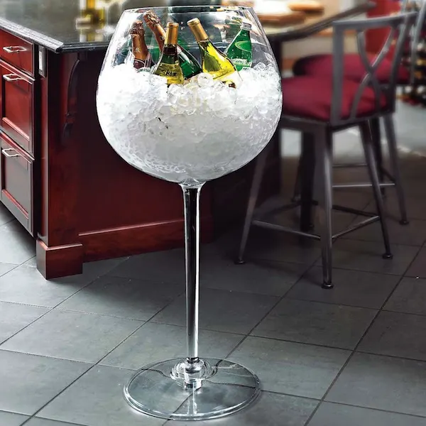 Giant Red Wine Glass
