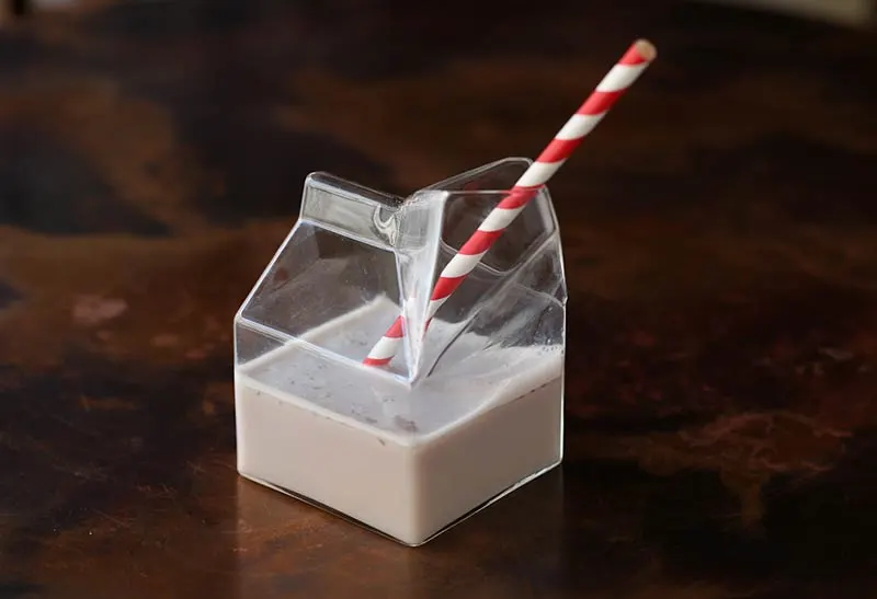 Glass Milk Carton