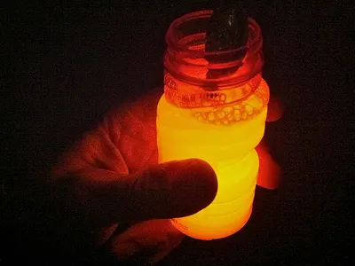 Glow-In-The-Dark Bubbles