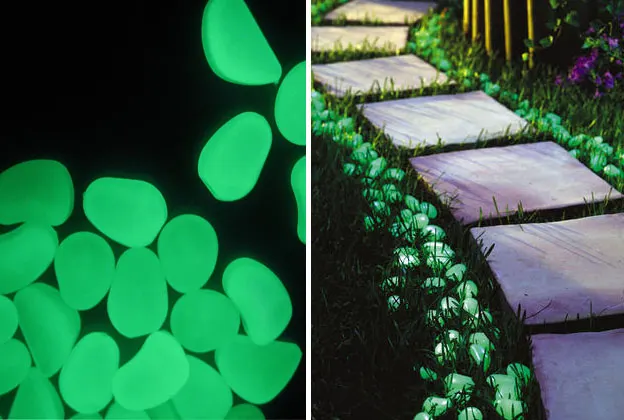 Glow in the Dark Gravel Stones