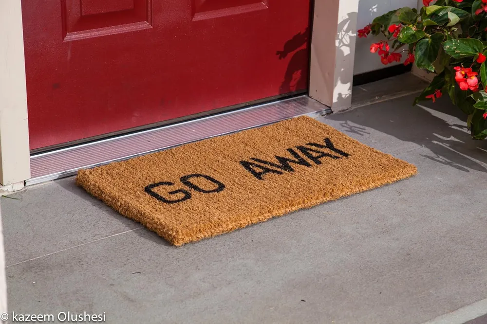 Kempf Go Away Doormat, photo 2