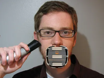 Goatee Shaving Template