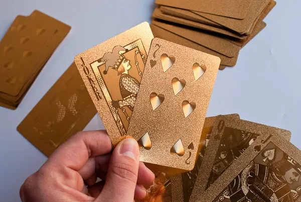 Gold Playing Cards