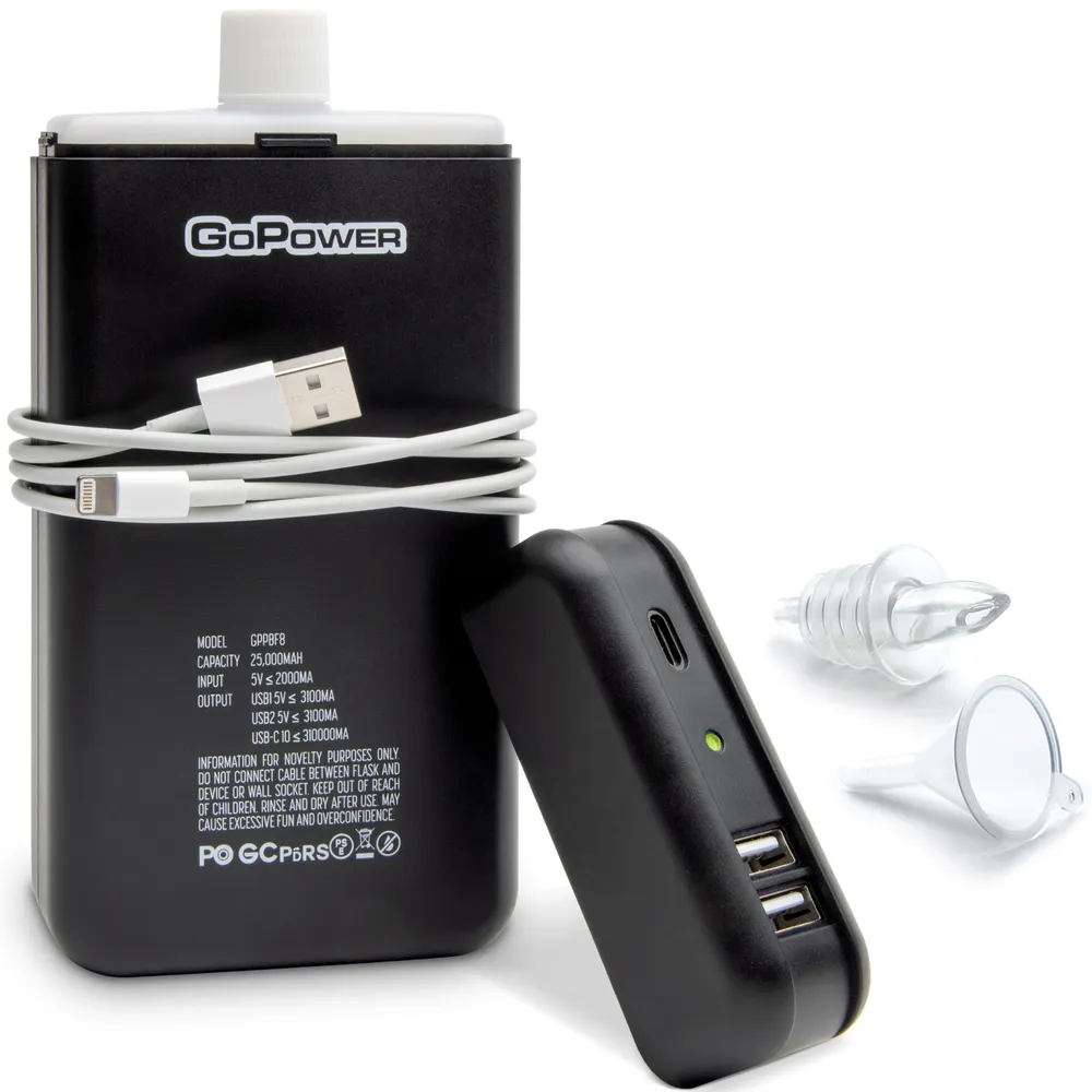 GoPong Power Bank Flask