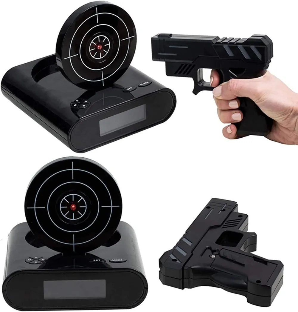Lock N' Load Gun Alarm Clock, photo 2