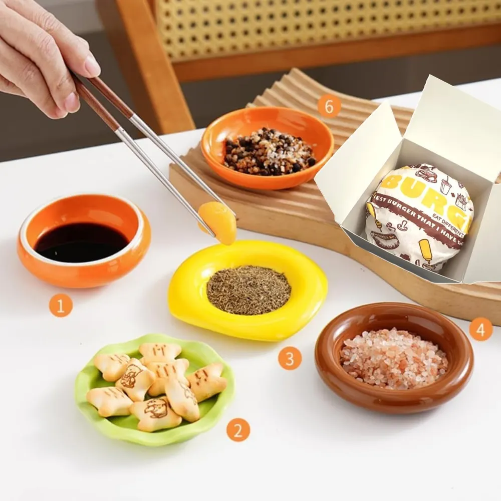 Hamburger Mini Plate Set, photo 5