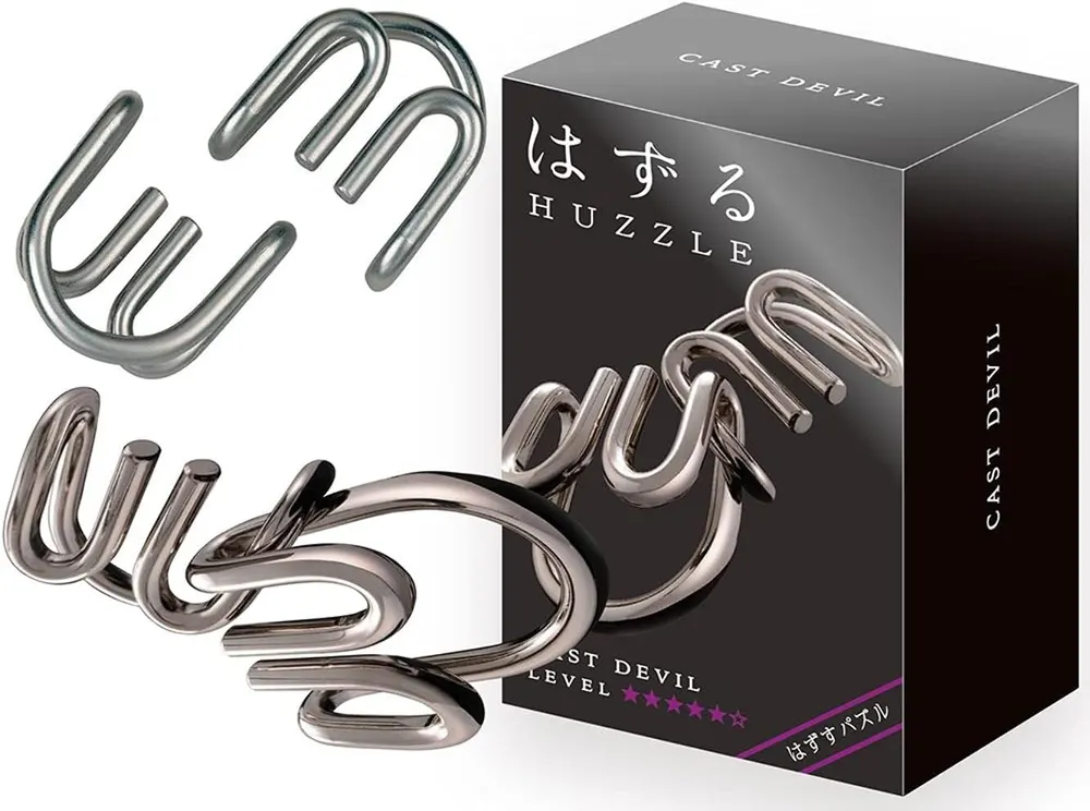 Hanayama Cast Devil Metal Puzzle
