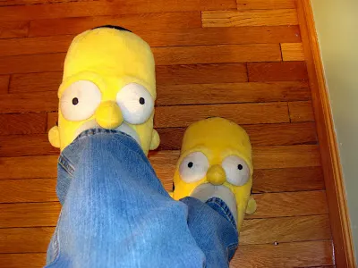 Homer Simpson Slippers