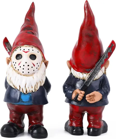 Horror Garden Gnome Decor