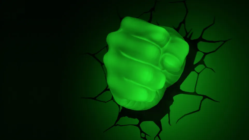 Hulk Fist 3D Light