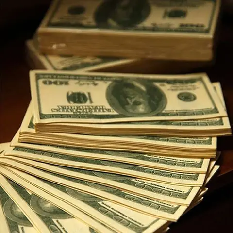 Hundred Dollar Bill Tissues