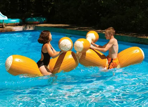 Inflatable Logs Jousting Set
