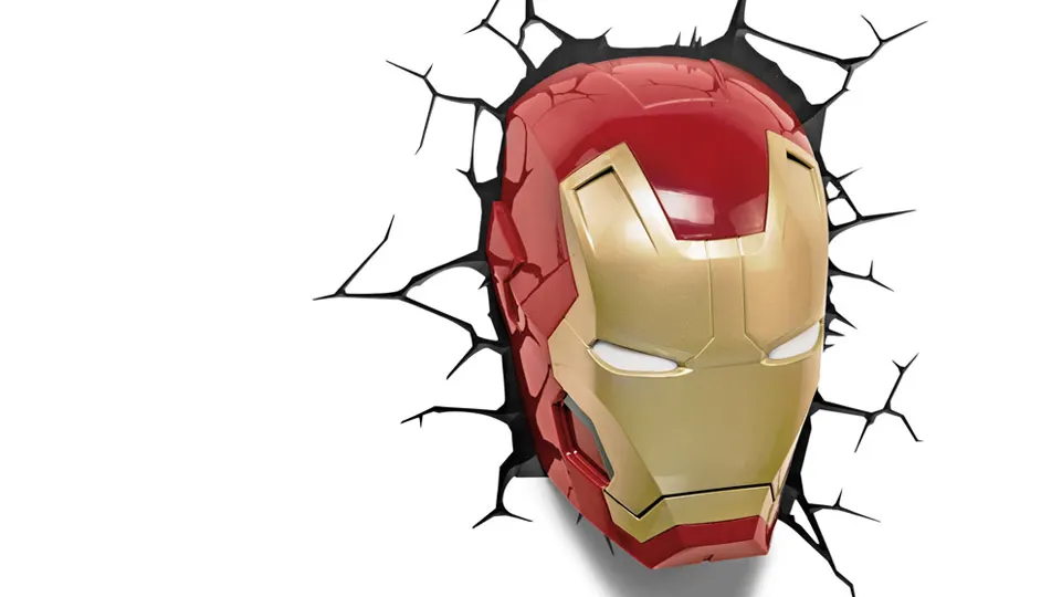 Iron Man Mask 3D Light