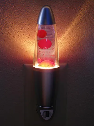 Lava Lamp Night Light