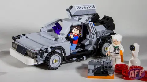 LEGO DeLorean Time Machine