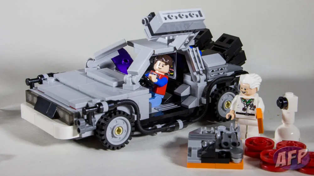 LEGO DeLorean Time Machine