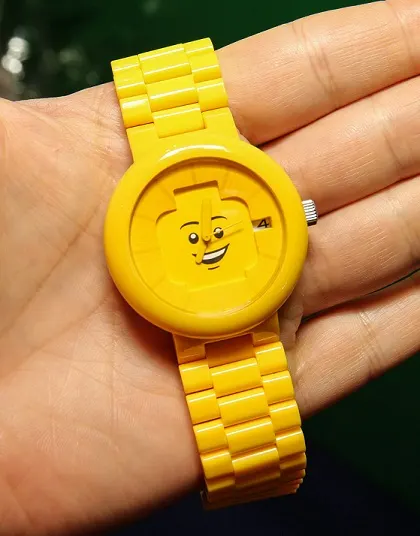 LEGO Yellow Adult Watch