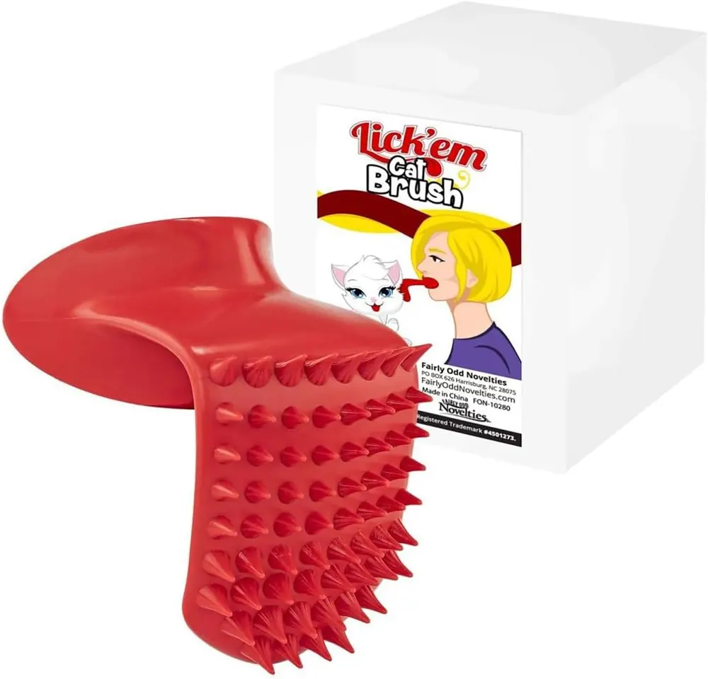 Lick'em Tongue Cat Brush